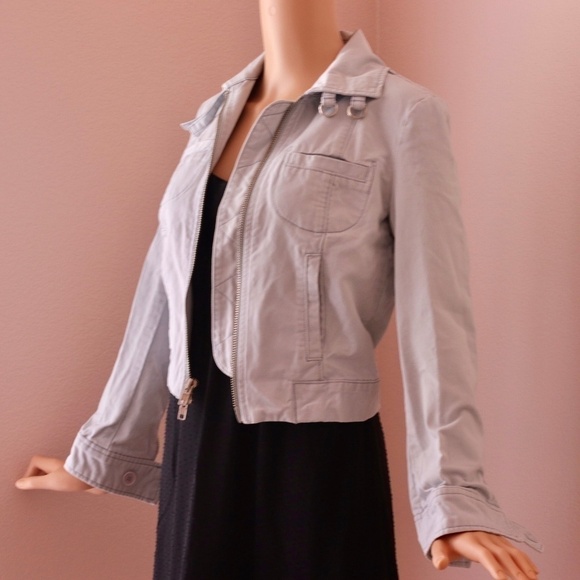 Marc JACOBS Blue Bomber zipper Cotton Jacket - Picture 3 of 8